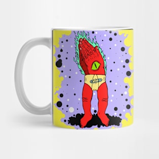 Praying hands babylegs Mug